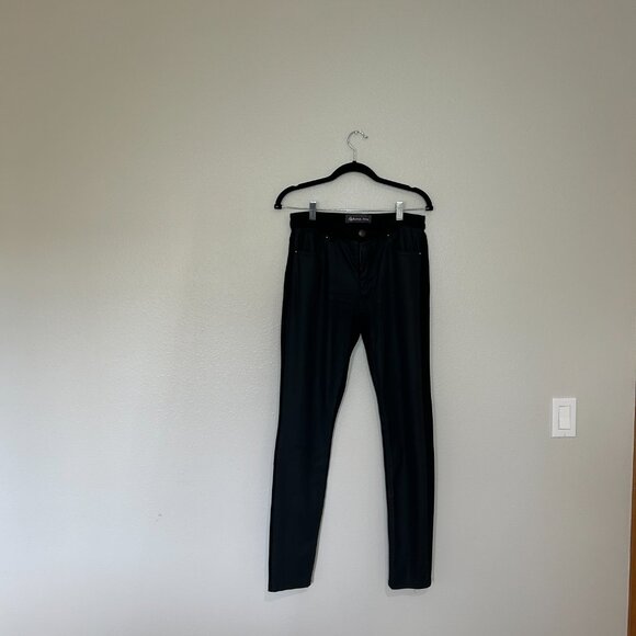 Reitmans skinny Jeans black with fun front panel   Size 9 - Picture 4 of 8